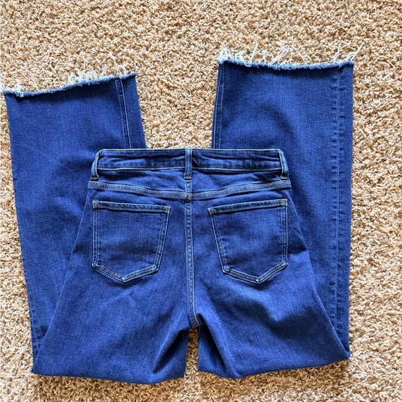 Quince Bella Stretch Wide Leg Blue Jeans - Picture 2 of 4